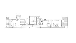 Apartment floor plan, 2 bedrooms in INTERCOSTA SUNRISE No. 4